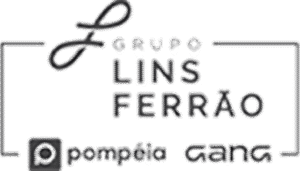Logotipo da Lojas Lins Ferrão, grupo cliente da Adentro.