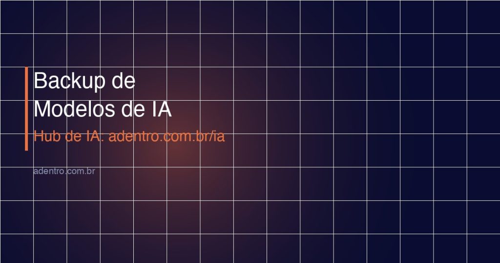 Backup de modelos de IA — estrategia 3-2-1 e DVC 2026