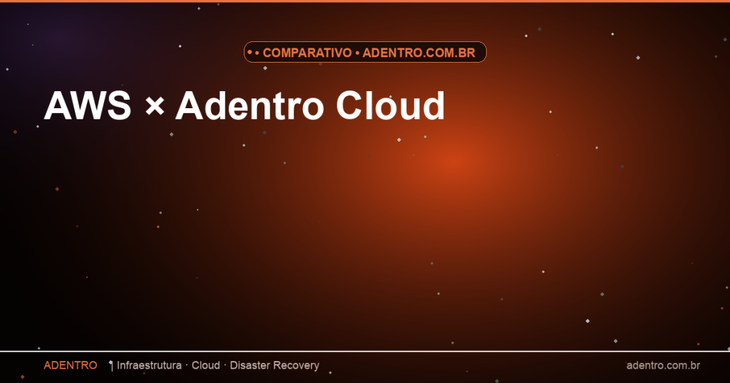 AWS × Adentro Cloud — Comparativo